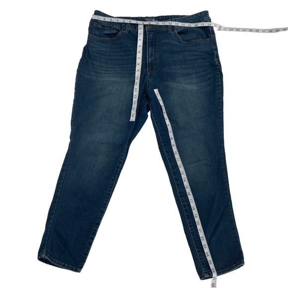 Time And Tru High Rise Skinny Distressed Jeans Size 22 Plus Women’s - Picture 4 of 4